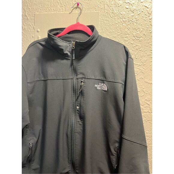 The North Face Full Zip Black Jacket Mens Size XL FLAWED-MARKS-STAINS - Picture 3 of 16